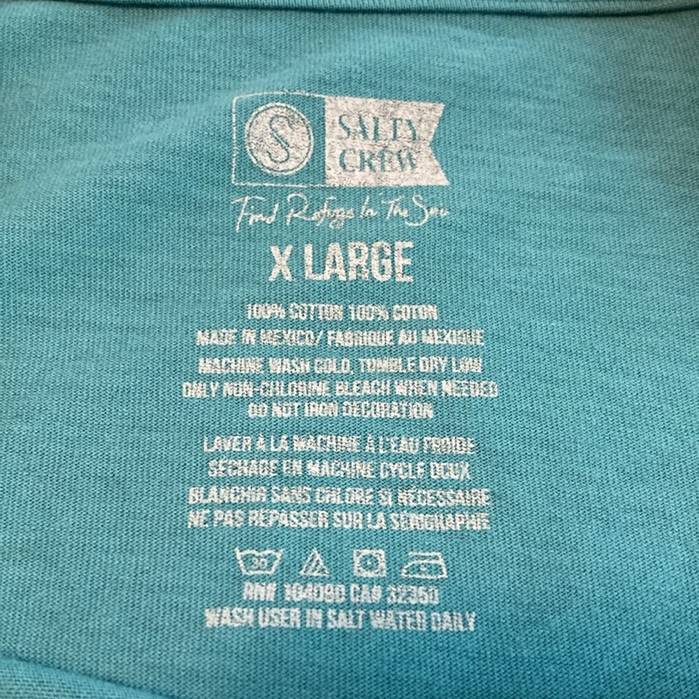 Salty Crew, l/s crop tee, NWT - Picture 7 of 11